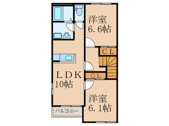 間取図 シルフィ－ド