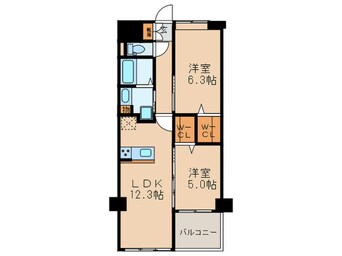 間取図 APエルテージ地行