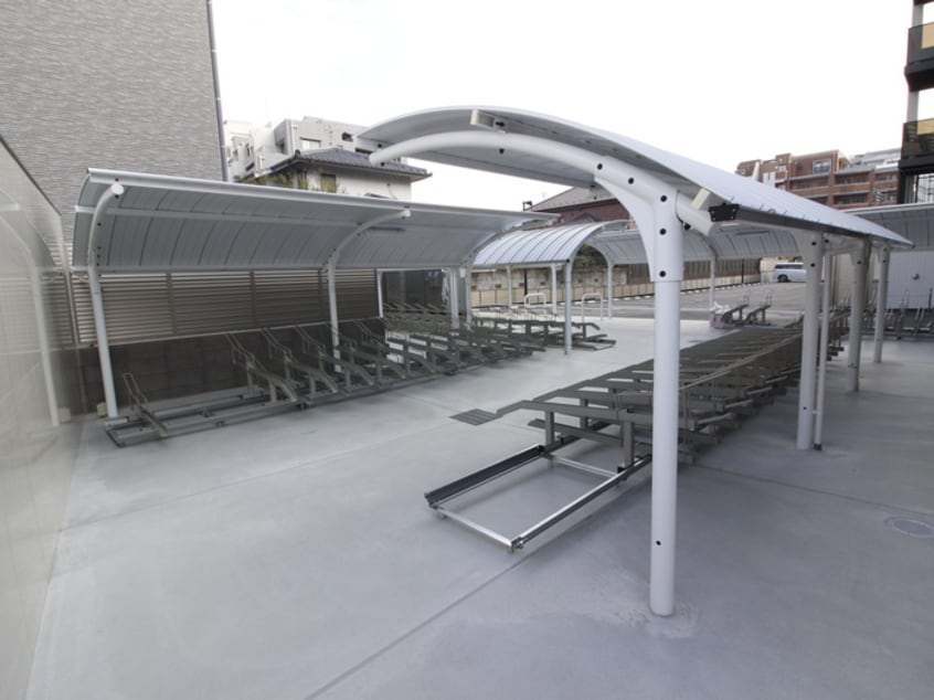 駐輪場 APエルテージ地行