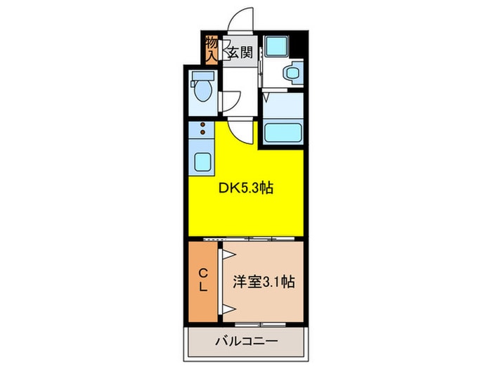 間取り図 ギャラクシー空港西