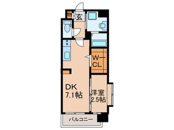 間取図 ギャラクシー空港西