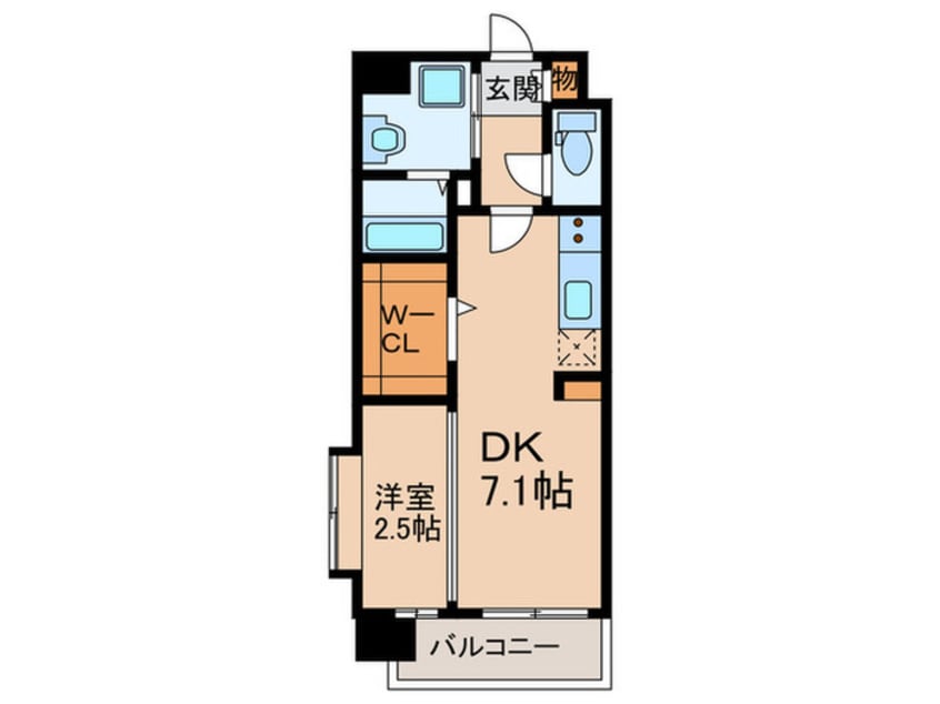 間取図 ギャラクシー空港西