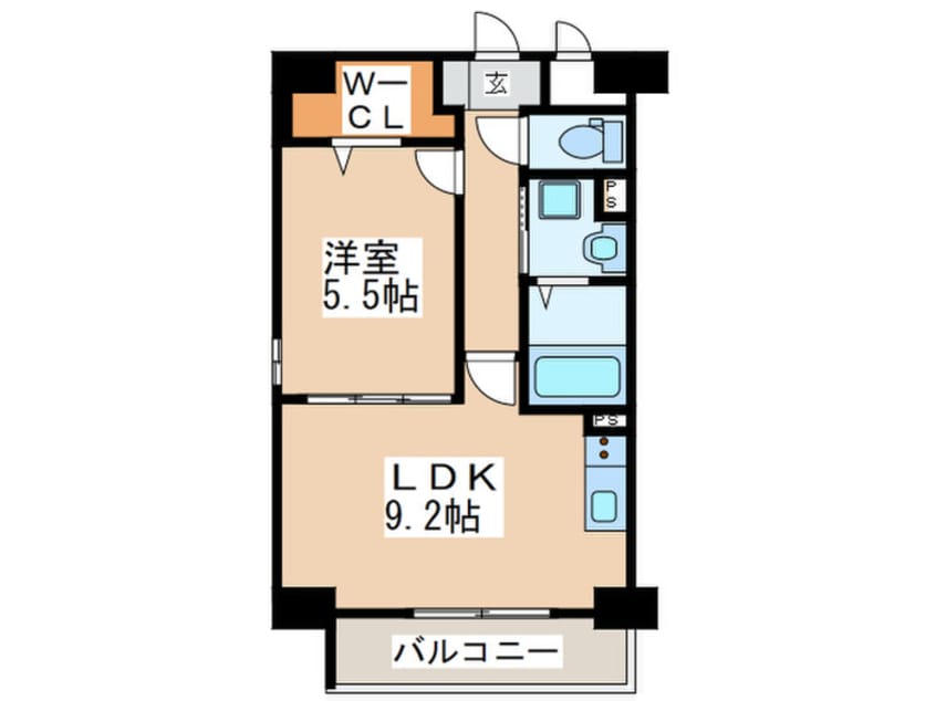 間取図 グランドシャトー花畑T・S
