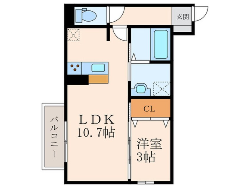 間取図 corzy cort下曽根