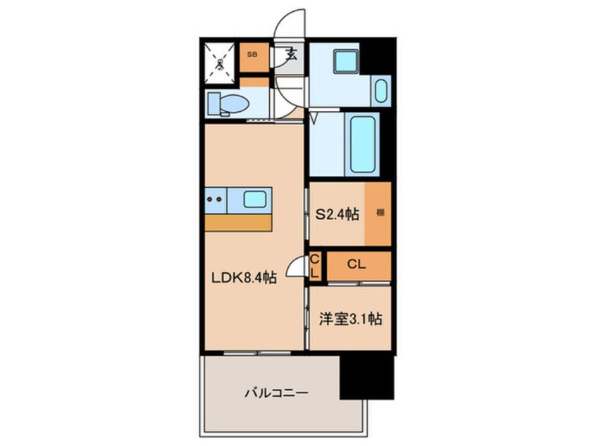 間取図 サードプレイス吉塚駅前