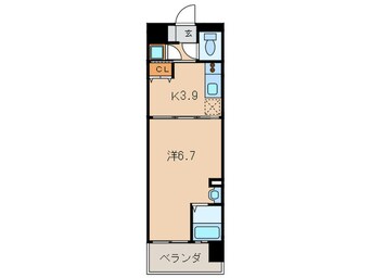 間取図 No.47PROJECT2100小倉駅