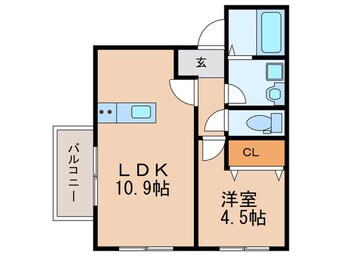 間取図 イルグランデ南福岡