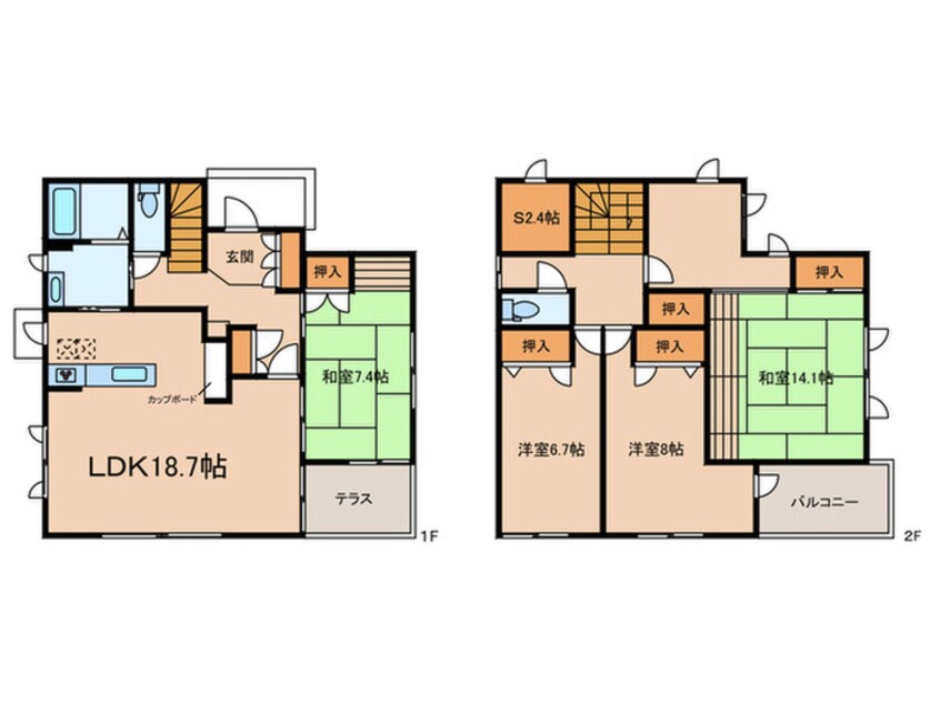 間取図 泉ケ浦戸建て