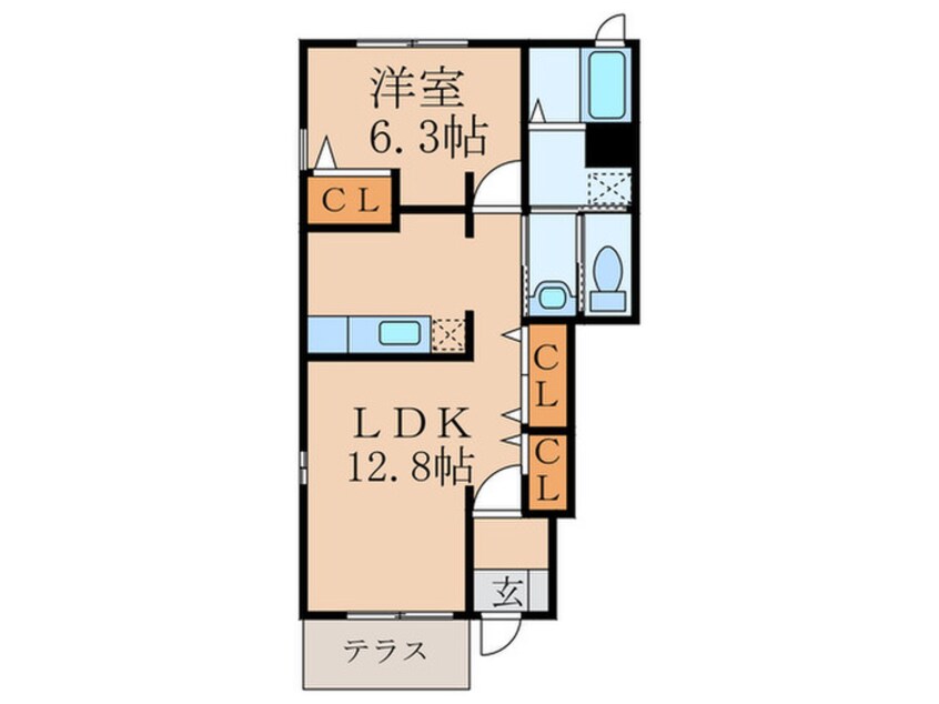 間取図 ヌーベル・シンワE