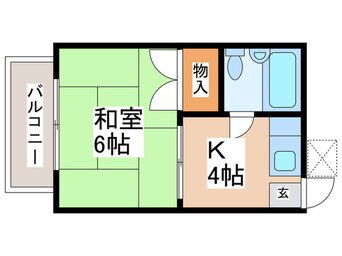 間取図 シャトー和佳美