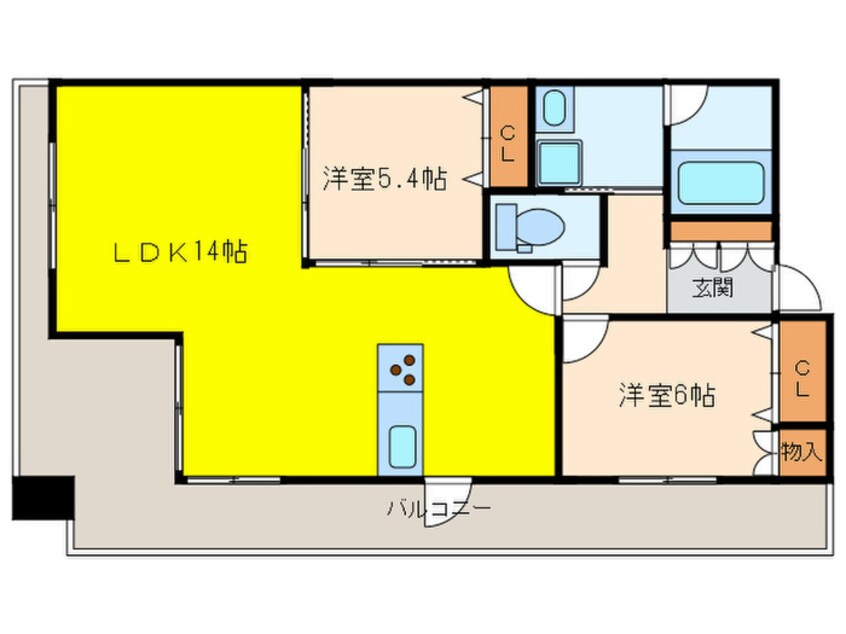 間取図 ラピスラズリカーサ