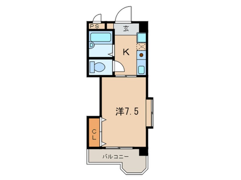 間取図 アビタシオン柳町