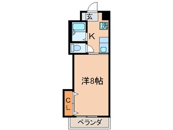 間取図 アビタシオン柳町