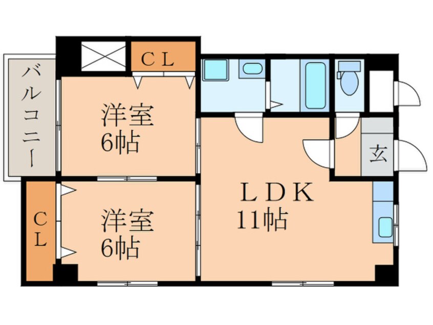 間取図 クオリア守恒