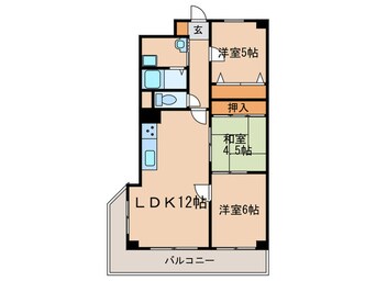 間取図 ゾンネンハイム大手門(311)