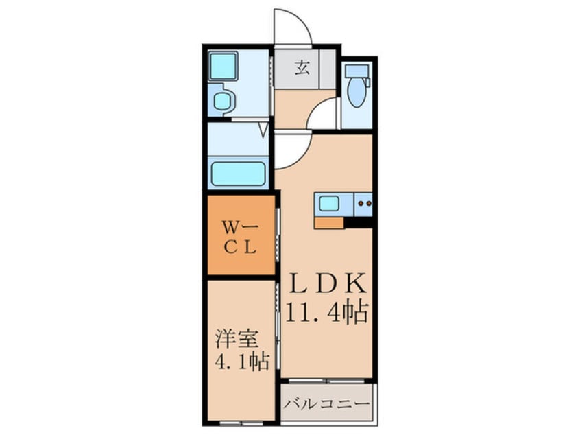 間取図 シニフィエ飯塚西町