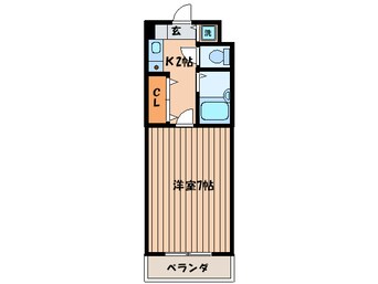 間取図 ポ－トサイドアベニュ－１２３