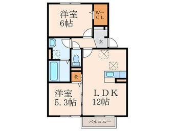 間取図 ウィットエブリＢ棟