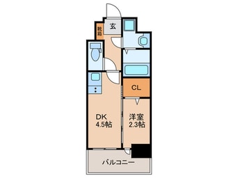 間取図 MODERN PALAZZO HAKATA EAST