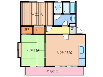 間取図 フレグランス壱番館