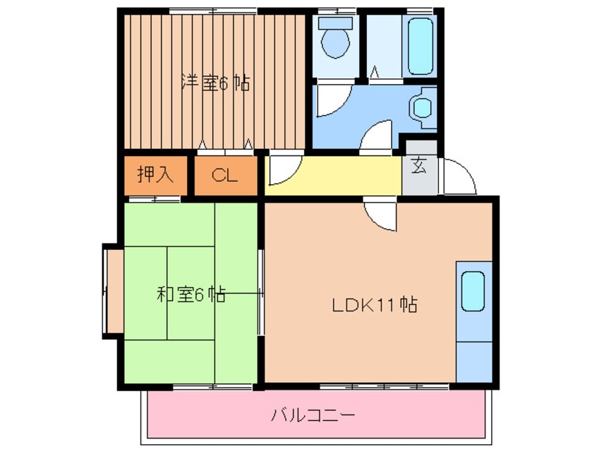 間取図 フレグランス壱番館