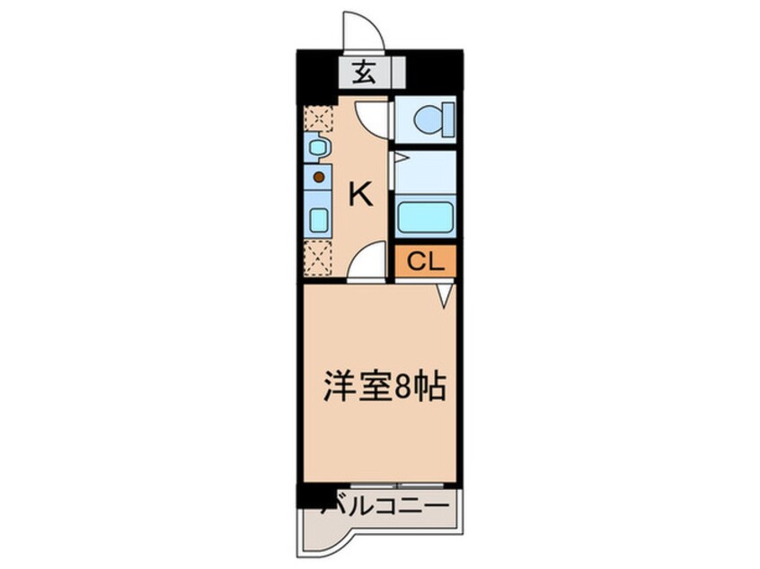 間取図 ジュネスシティ宮の前