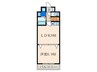 リ－ド大手町 1LDKの間取り