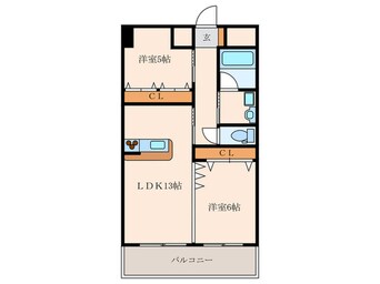 間取図 リ－ド大手町