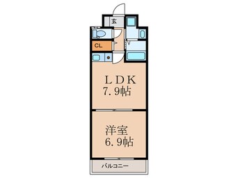 間取図 リ－ド大手町