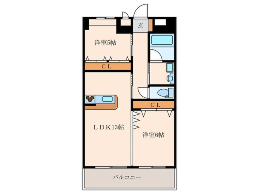 間取図 リ－ド大手町