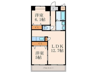 間取図 リ－ド大手町