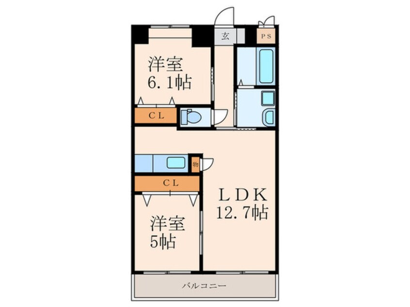 間取図 リ－ド大手町