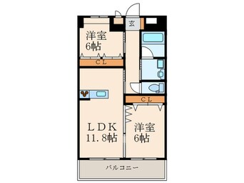 間取図 リ－ド大手町