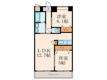 間取図 リ－ド大手町
