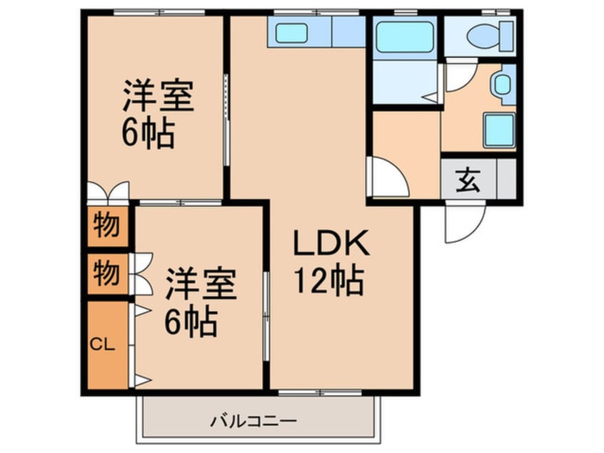 間取図 ＫＳハウスＡ棟
