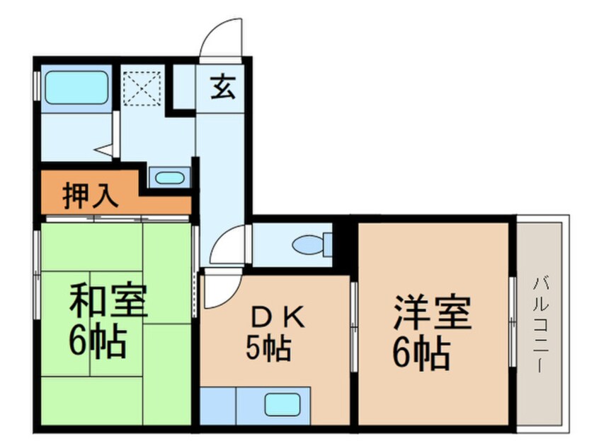 間取図 ウィンディア大谷