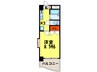 ロイヤル日赤通８０ 1Kの間取り