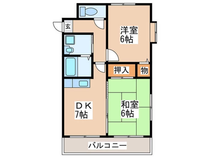 間取り図 プロスパ－太宰府