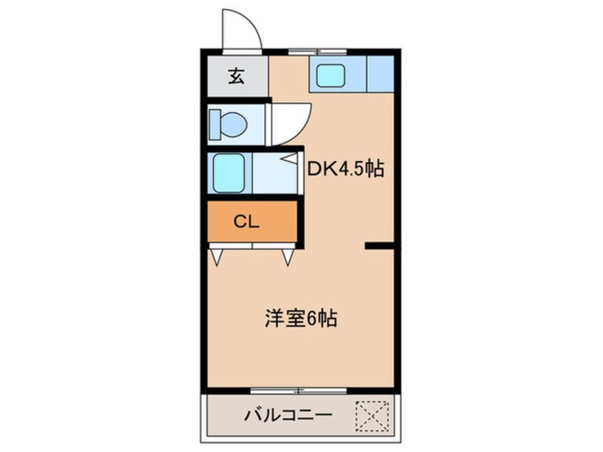 間取図 第6ﾌｧｲﾌﾞﾋﾞﾙ