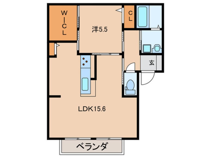 間取図 ヒルサイド都