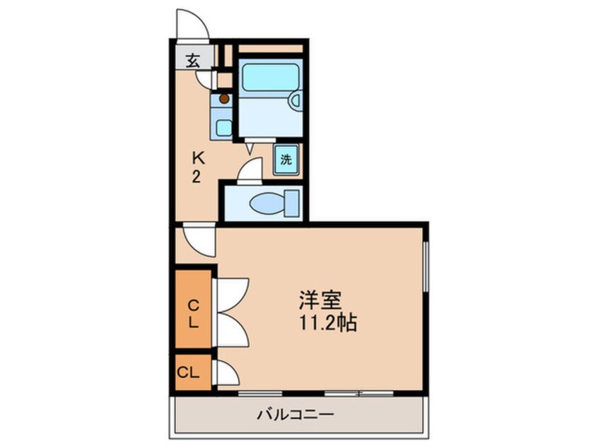 間取図 モンテクレーセＣ