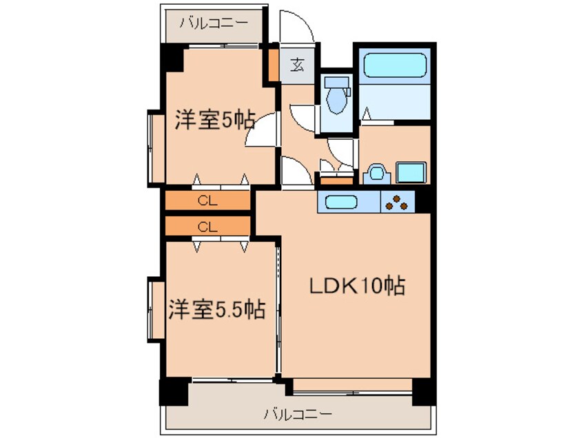 間取図 Ｊ－スクエア