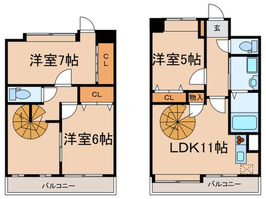 間取図 Ｊ－スクエア