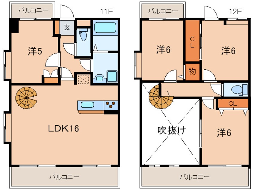 間取図 Ｊ－スクエア