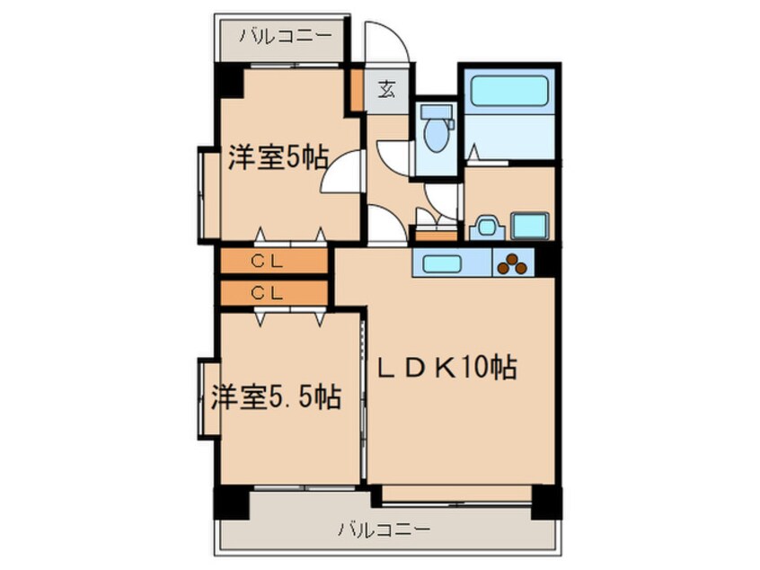 間取図 Ｊ－スクエア