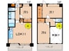Ｊ－スクエア 3LDKの間取り
