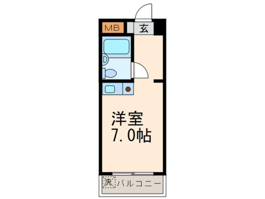 間取図 アーバンライフ博多