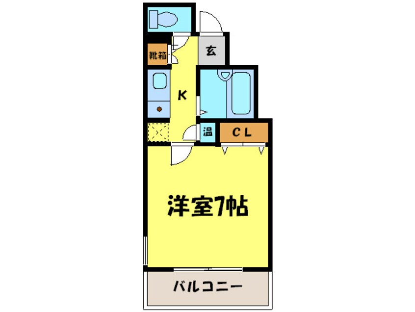 間取図 プログレッソ住吉