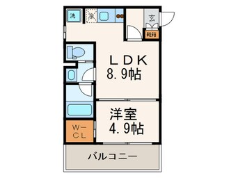 間取図 ステイシス博多駅前