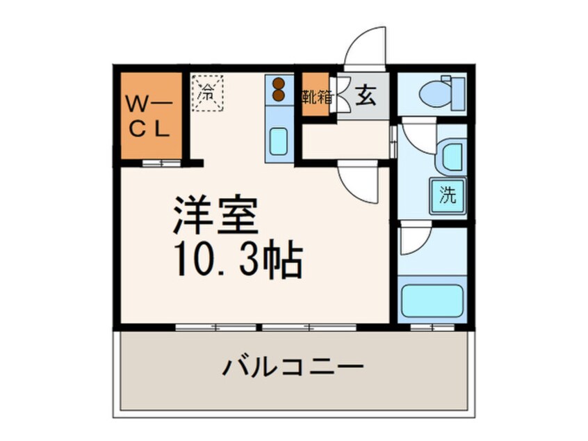 間取図 ステイシス博多駅前